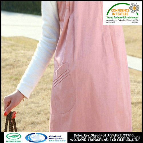 Top-grade 100% natural bamboo fiber plain woven fabric for shirts